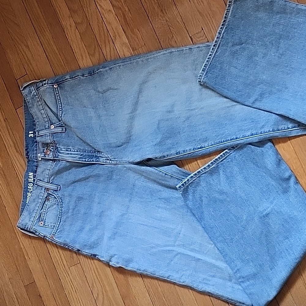 JCrew wide leg jeans